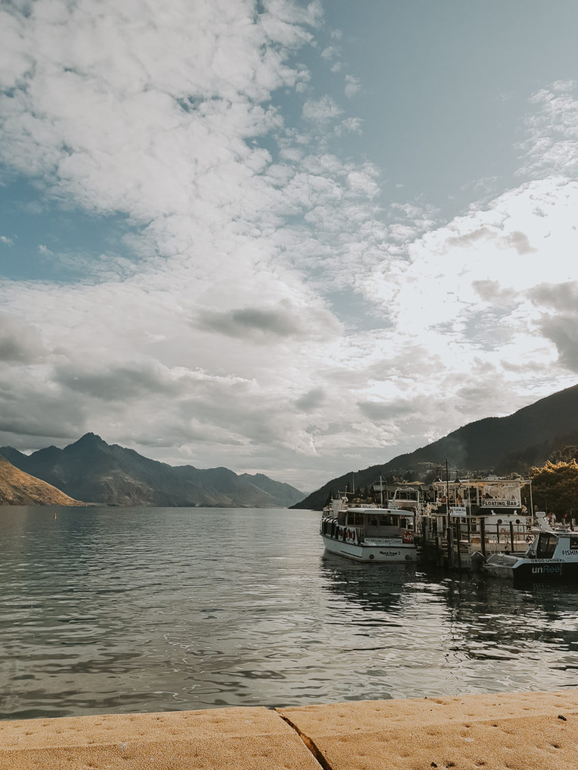 View of Queenstown waterfront