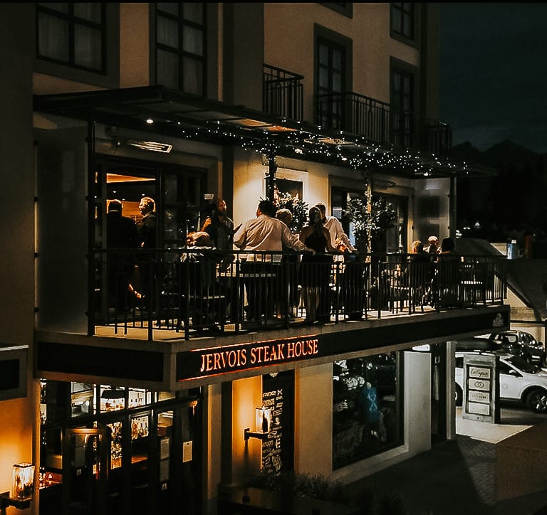 Balcony of Jervois Steak House - Amazing Restaurant in Queestown