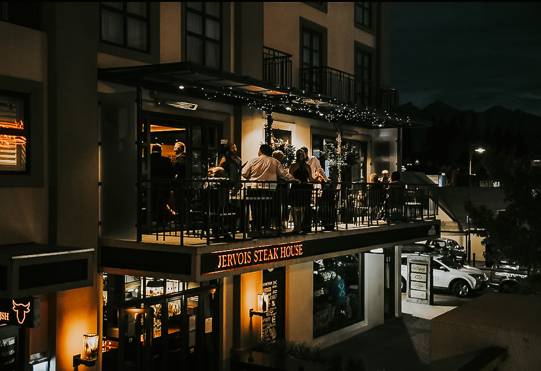 Balcony of Jervois Steak House - Amazing Restaurant in Queestown