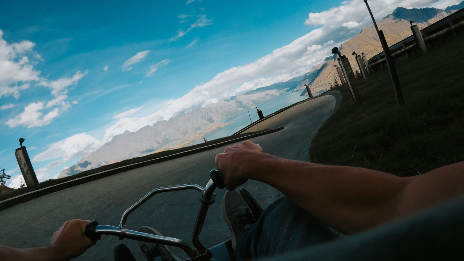 Panoramic views from the Luge tracking