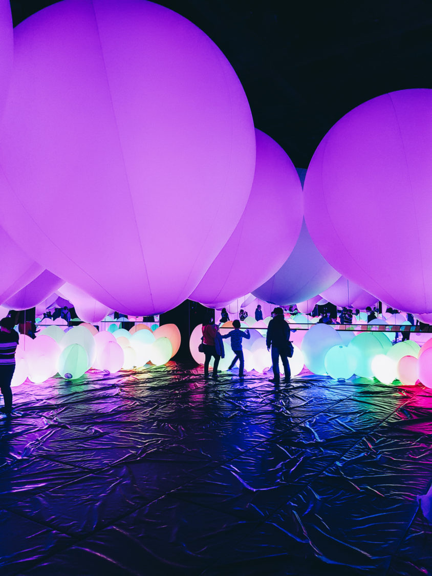 teamlab Borderless - Weightless Forest of Resonating Life