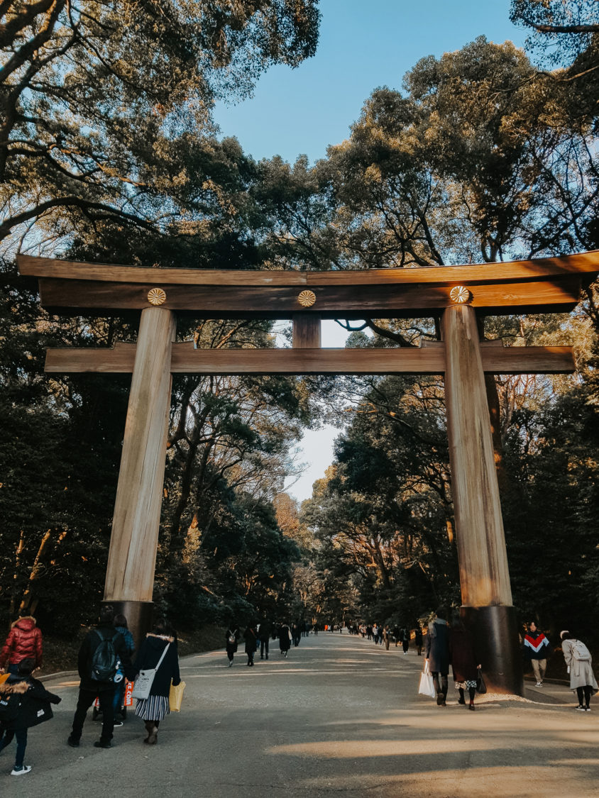 Gate at Yoyogi Park