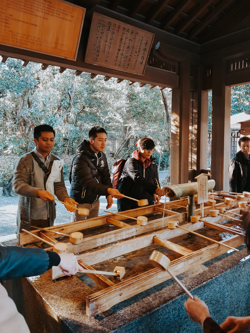 Meiji shrine at Yoyogi park