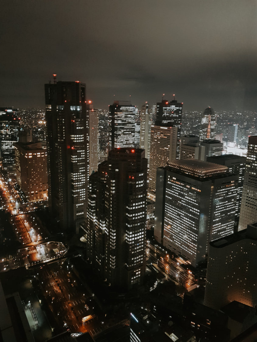 Skyscrapers in Tokyo