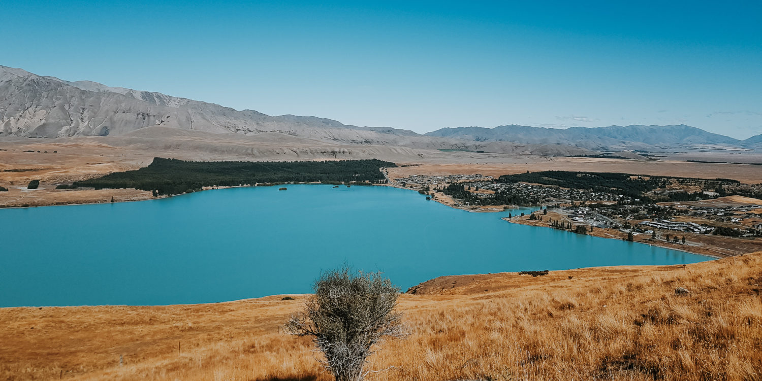 The stunning lake tekapo