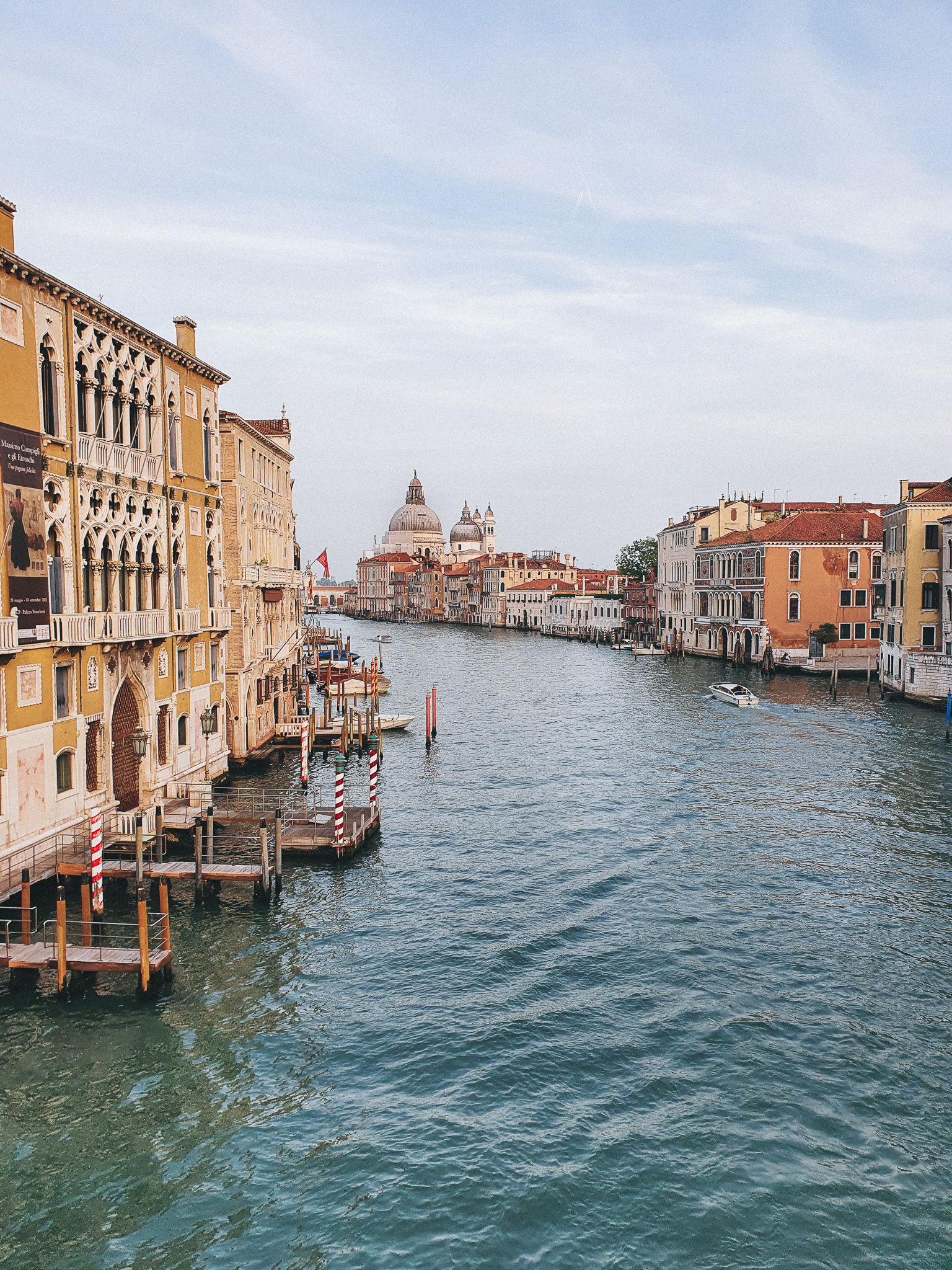 View of Grande Canal in Venice